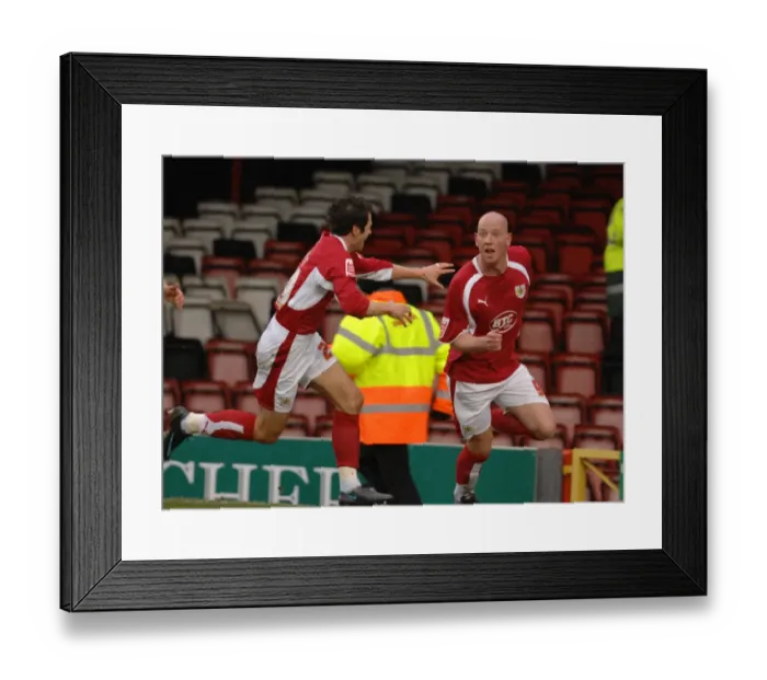 Framed Print : Steve Brooker Ivan Sproule Celebration Framed Print : Steve Brooker Ivan Sproule Celebration