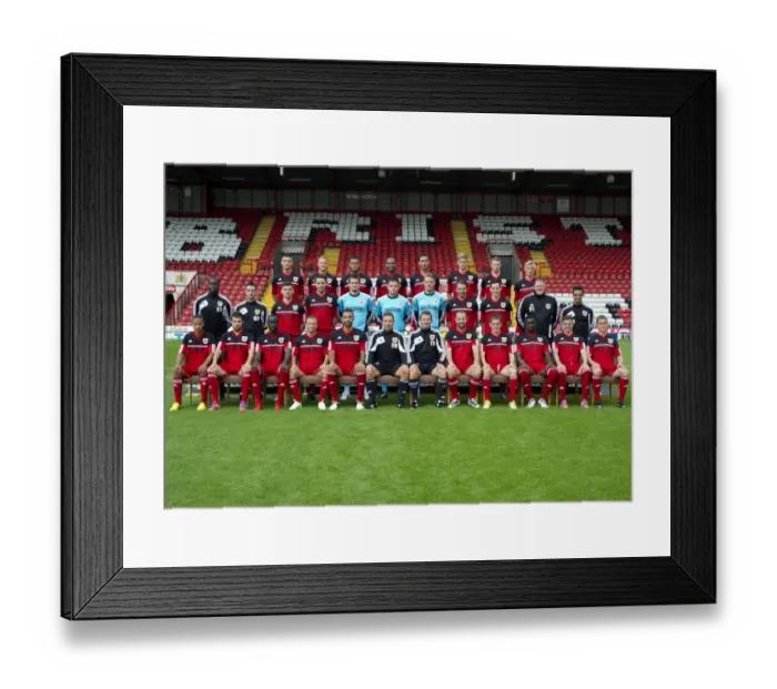 Framed Print : Bristol City Football Club: 2012-2013 Squad Photo