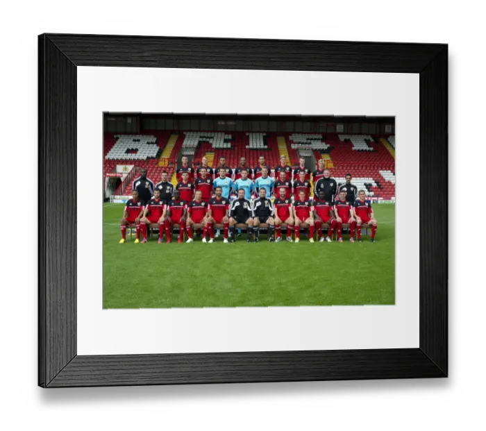 Framed Print : Bristol City Football Club: 2012-2013 Team Photo