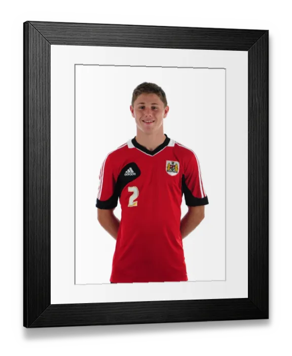 Framed Print : Bristol City Football Club: Christian Ribeiro and Alan Hughes Pre-Season Training at Ashton Gate Stadium