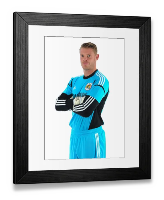 Framed Print : Bristol City FC: Dean Gerken's Intense Concentration at Pre-Season Training, Ashton Gate Stadium Framed Print : Bristol City FC: Dean Gerken's Intense Concentration at Pre-Season Training, Ashton Gate Stadium