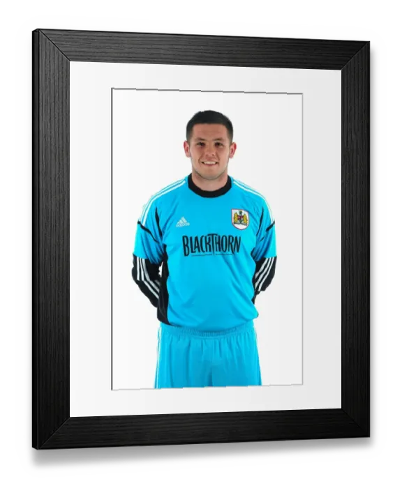 Framed Print : Bristol City FC: Lewis Carey's Intense Focus during Pre-Season Training at Ashton Gate Stadium Framed Print : Bristol City FC: Lewis Carey's Intense Focus during Pre-Season Training at Ashton Gate Stadium