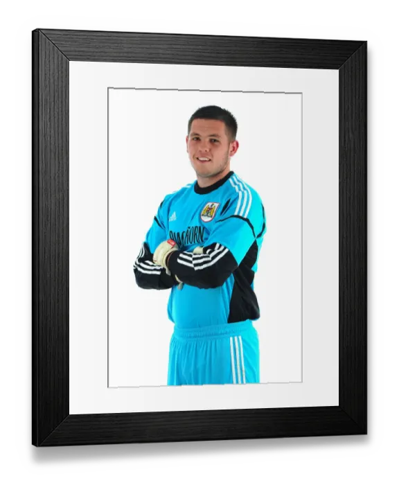 Framed Print : Bristol City Football Club: Lewis Carey's Intense Focus during Pre-Season Training at Ashton Gate Stadium Framed Print : Bristol City Football Club: Lewis Carey's Intense Focus during Pre-Season Training at Ashton Gate Stadium