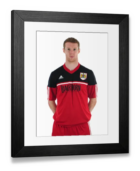 Framed Print : Intense Liam Fontaine: Bristol City Football Club Captain at Ashton Gate Stadium (Pre-Season Portrait) Framed Print : Intense Liam Fontaine: Bristol City Football Club Captain at Ashton Gate Stadium (Pre-Season Portrait)