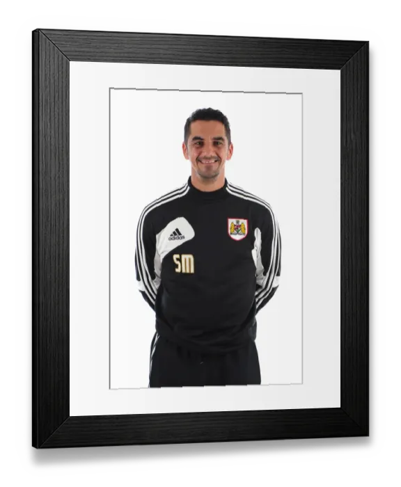 Framed Print : Bristol City FC: Coach Hughes Leads Pre-Season Training with Christian Ribeiro Framed Print : Bristol City FC: Coach Hughes Leads Pre-Season Training with Christian Ribeiro