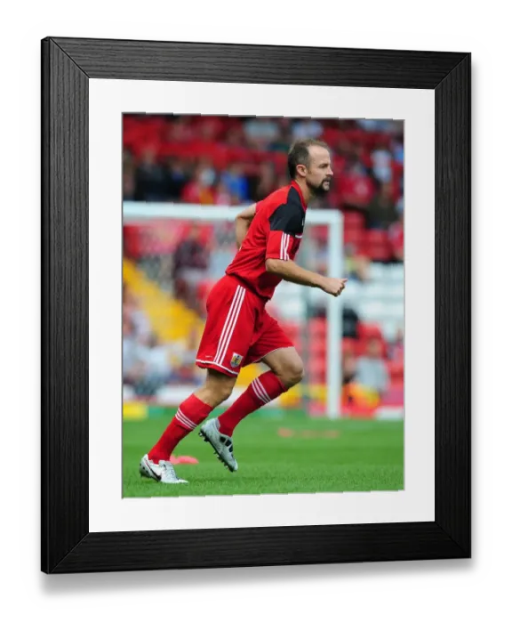 Framed Print : Rivalries United: Louis Carey's Testimonial Match - Bristol City vs. Bristol Rovers (August 4, 2012)