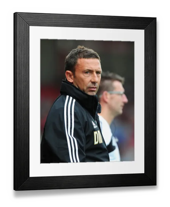 Framed Print : Derek McInnes Leads Bristol City in Louis Carey's Testimonial Match (2012) Framed Print : Derek McInnes Leads Bristol City in Louis Carey's Testimonial Match (2012)