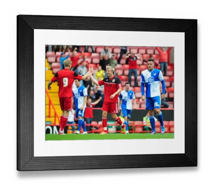 Framed Print : Bristol City v Bristol Rovers 040812