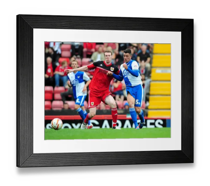 Framed Print : Battling for Supremacy: Pearson vs. Clucas in the Louis Carey Testimonial - Bristol City vs. Bristol Rovers Pre-Season Friendly, 2012 Framed Print : Battling for Supremacy: Pearson vs. Clucas in the Louis Carey Testimonial - Bristol City vs. Bristol Rovers Pre-Season Friendly, 2012