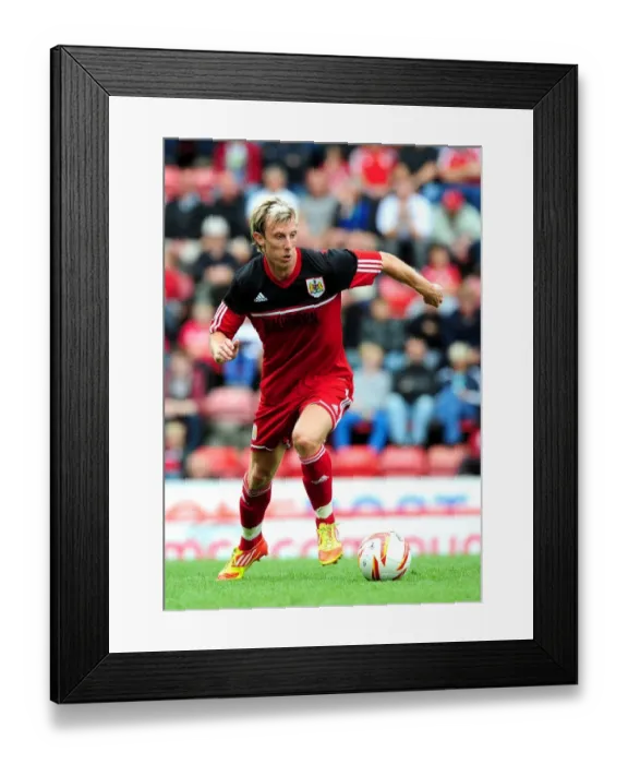 Framed Print : Martyn Woolford's Star Performance in Louis Carey's Testimonial: Bristol City vs. Bristol Rovers (August 4, 2012) Framed Print : Martyn Woolford's Star Performance in Louis Carey's Testimonial: Bristol City vs. Bristol Rovers (August 4, 2012)