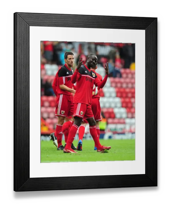Framed Print : Adomah's Thrilling Goal: A Memorable Moment with Louis Carey at Ashton Gate (August 4, 2012) Framed Print : Adomah's Thrilling Goal: A Memorable Moment with Louis Carey at Ashton Gate (August 4, 2012)
