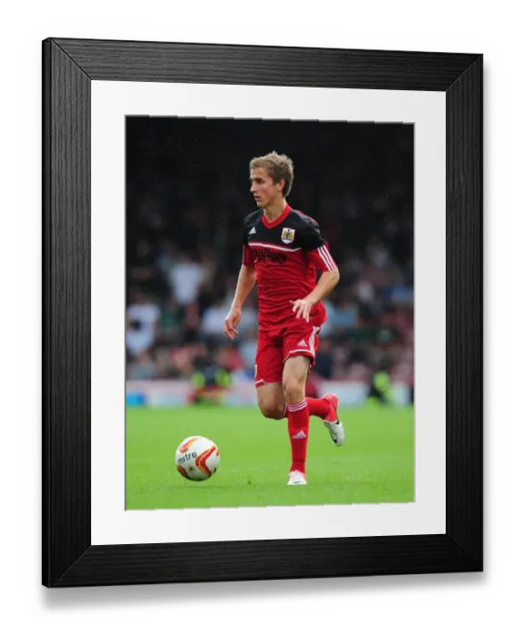 Framed Print : Bristol City vs Bristol Rovers: Joe Bryan in Action at Louis Carey's Testimonial, Ashton Gate Stadium (August 4, 2012) Framed Print : Bristol City vs Bristol Rovers: Joe Bryan in Action at Louis Carey's Testimonial, Ashton Gate Stadium (August 4, 2012)