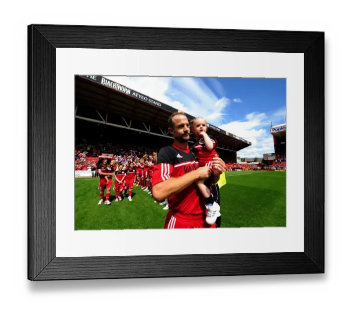 Framed Print : Louis Carey's Farewell: A Grand Send-Off with a Guard of Honor at Ashton Gate Stadium (August 4, 2012)