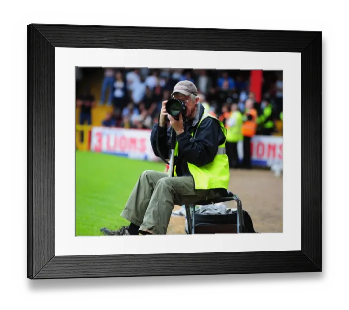 Framed Print : Louis Carey Testimonial: Bristol City vs. Bristol Rovers Pre-Season Friendly at Ashton Gate Stadium (2012)