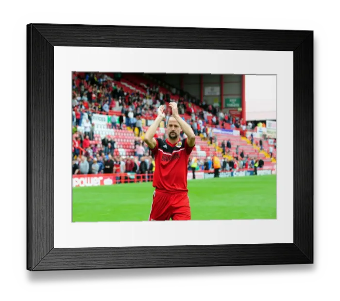 Framed Print : Louis Carey's Testimonial: A Heartfelt Thank You to the Bristol City Fans