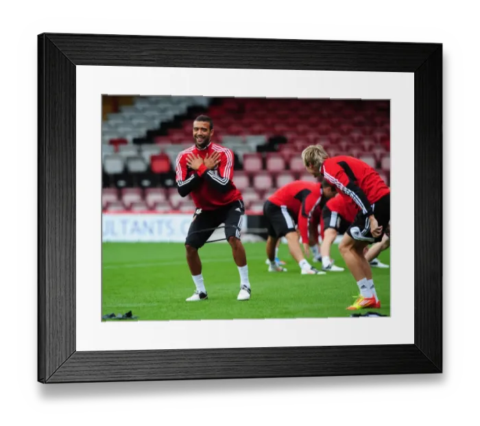 Framed Print : Bristol City Football Club: Liam Fontaine Leads Pre-Season Open Day Training Session Framed Print : Bristol City Football Club: Liam Fontaine Leads Pre-Season Open Day Training Session