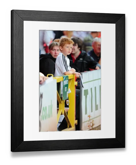 Framed Print : Football Fever: Pre-Season Open Day at Bristol City, 2012