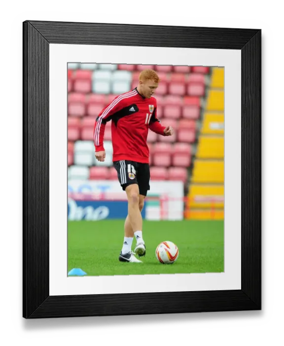 Framed Print : Bristol City Football Club: Ryan Taylor at Pre-Season Open Day, August 3, 2012 Framed Print : Bristol City Football Club: Ryan Taylor at Pre-Season Open Day, August 3, 2012