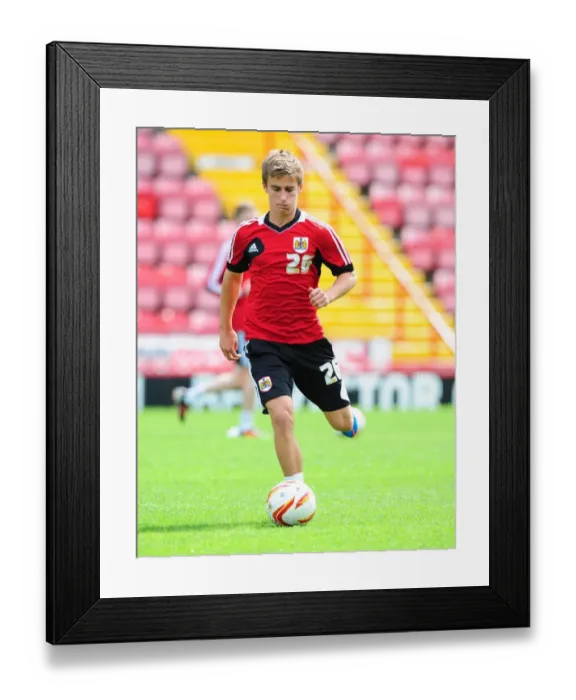 Framed Print : Bristol City Football Club: Open Day 2012 - Joe Bryan's Pre-Season Training Framed Print : Bristol City Football Club: Open Day 2012 - Joe Bryan's Pre-Season Training