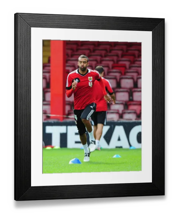Framed Print : Bristol City FC: Liam Fontaine Kicks Off Pre-Season Training (July 2012) Framed Print : Bristol City FC: Liam Fontaine Kicks Off Pre-Season Training (July 2012)