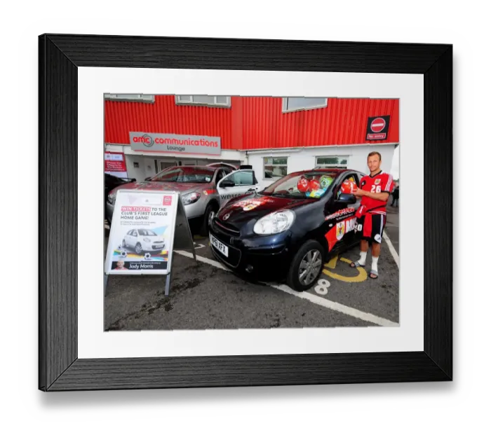 Framed Print : Bristol City FC: Jody Morris and the Car Loaded with Footballs at Pre-Season Open Day Framed Print : Bristol City FC: Jody Morris and the Car Loaded with Footballs at Pre-Season Open Day