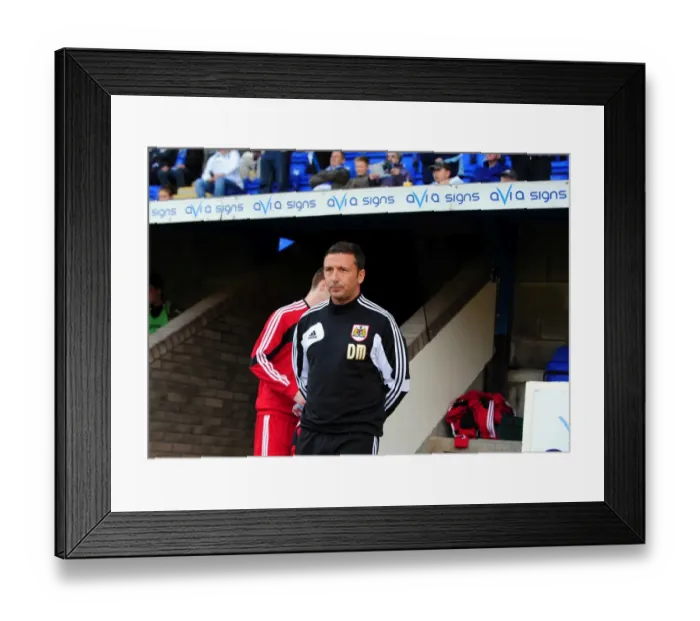 Framed Print : Derek McInnes Returns: McDiarmid Park Reunion as Bristol City Face St Johnstone in Pre-Season Friendly Framed Print : Derek McInnes Returns: McDiarmid Park Reunion as Bristol City Face St Johnstone in Pre-Season Friendly