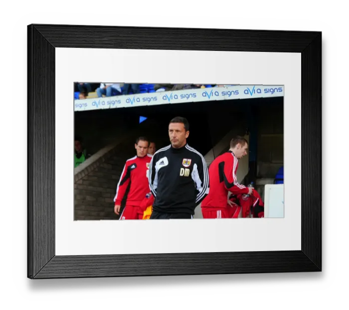 Framed Print : Derek McInnes Return: St Johnstone vs. Bristol City, Pre-Season Friendly, 2012 Framed Print : Derek McInnes Return: St Johnstone vs. Bristol City, Pre-Season Friendly, 2012