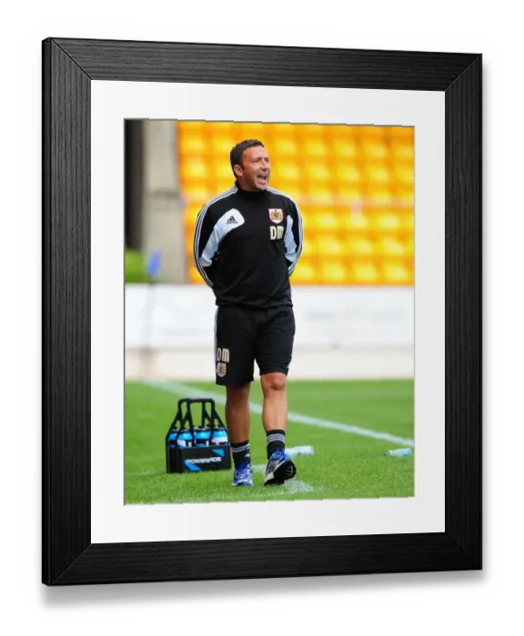 Framed Print : Derek McInnes Returns to McDiarmid Park: A Warm Welcome for the Bristol City Manager Framed Print : Derek McInnes Returns to McDiarmid Park: A Warm Welcome for the Bristol City Manager