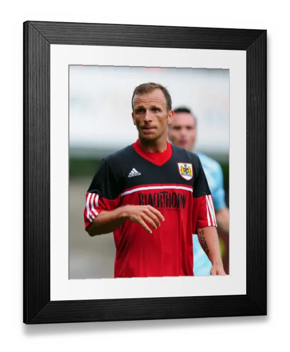 Framed Print : Jody Morris Emotional Return: St Johnstone vs. Bristol City Pre-Season Friendly, McDiarmid Park, Perth, 2012 Framed Print : Jody Morris Emotional Return: St Johnstone vs. Bristol City Pre-Season Friendly, McDiarmid Park, Perth, 2012