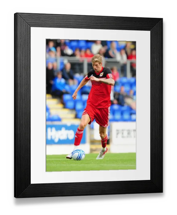 Framed Print : Jon Stead in Action: Bristol City vs St Johnstone, McDiarmid Park, 2012 Framed Print : Jon Stead in Action: Bristol City vs St Johnstone, McDiarmid Park, 2012