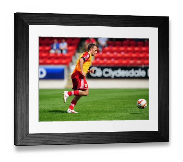 Framed Print : Jody Morris in Action: St Johnstone vs. Bristol City Pre-Season Friendly, July 2012 Framed Print : Jody Morris in Action: St Johnstone vs. Bristol City Pre-Season Friendly, July 2012