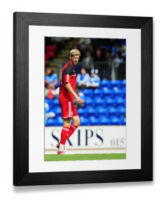 Framed Print : Jon Stead in Action: St Johnstone vs. Bristol City Pre-Season Friendly, July 2012 Framed Print : Jon Stead in Action: St Johnstone vs. Bristol City Pre-Season Friendly, July 2012