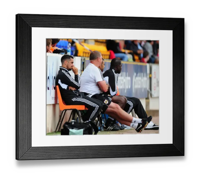 Framed Print : Pre-Season Friendly: McDiarmid Park Showdown - St Johnstone vs. Bristol City, July 2012