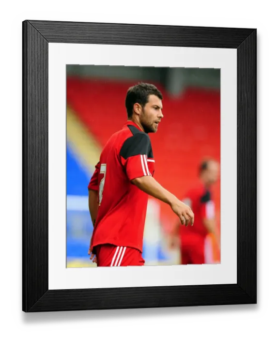 Framed Print : Bristol City's Richard Foster in Action at McDiarmid Park during St Johnstone vs. Bristol City Pre-Season Friendly, July 2012 Framed Print : Bristol City's Richard Foster in Action at McDiarmid Park during St Johnstone vs. Bristol City Pre-Season Friendly, July 2012