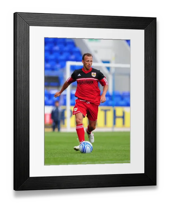 Framed Print : Jody Morris in Action: Bristol City vs. St Johnstone, July 2012 - Football Pre-Season Friendly Framed Print : Jody Morris in Action: Bristol City vs. St Johnstone, July 2012 - Football Pre-Season Friendly