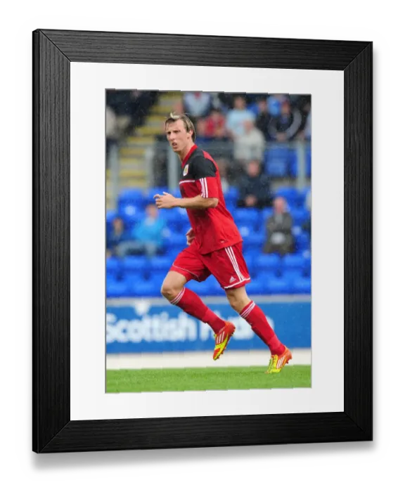 Framed Print : Martyn Woolford of Bristol City in Action against St Johnstone at McDiarmid Park, Perth (Pre-Season Friendly, July 2012) Framed Print : Martyn Woolford of Bristol City in Action against St Johnstone at McDiarmid Park, Perth (Pre-Season Friendly, July 2012)