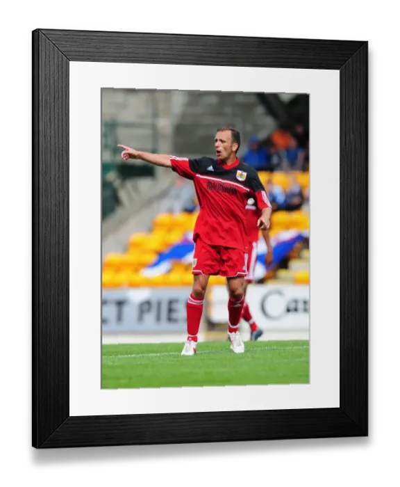 Framed Print : Jody Morris in Action: Bristol City vs. St Johnstone, Pre-Season Friendly, 2012 Framed Print : Jody Morris in Action: Bristol City vs. St Johnstone, Pre-Season Friendly, 2012