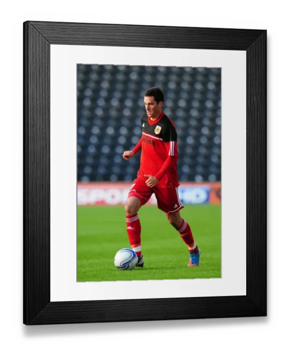 Framed Print : Pre-Season Football Rivalry: Bristol City vs Kilmarnock at Rugby Park, 2012