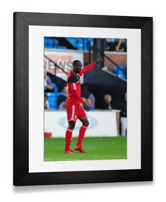 Framed Print : Bristol City vs Kilmarnock: Pre-Season Football Rivalry at Rugby Park (2012)