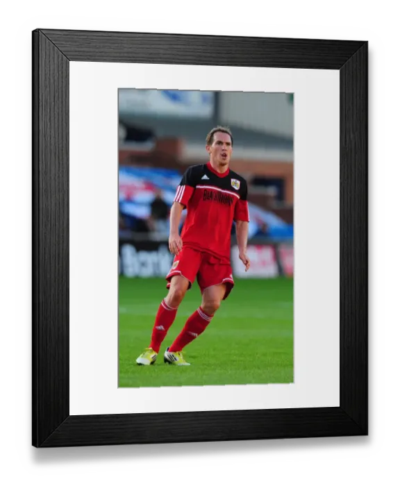 Framed Print : Bristol City vs Kilmarnock: Pre-Season Football Rivalry at Rugby Park (July 2012)
