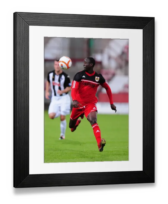 Framed Print : Adomah Shines in Pre-Season Friendly: Bristol City vs. Dunfermline, 2012 Framed Print : Adomah Shines in Pre-Season Friendly: Bristol City vs. Dunfermline, 2012