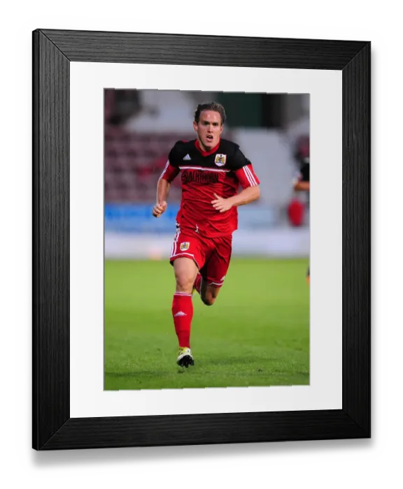 Framed Print : Neil Kilkenny in Action: Bristol City's Pre-Season Friendly Against Dunfermline Athletic, August 1, 2012 Framed Print : Neil Kilkenny in Action: Bristol City's Pre-Season Friendly Against Dunfermline Athletic, August 1, 2012