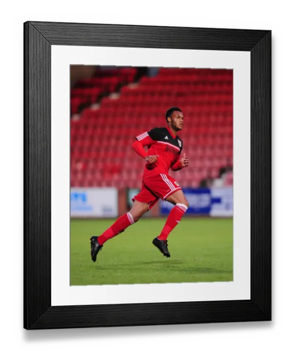 Framed Print : Bristol City's Aaron Holley in Action during Pre-Season Friendly Framed Print : Bristol City's Aaron Holley in Action during Pre-Season Friendly