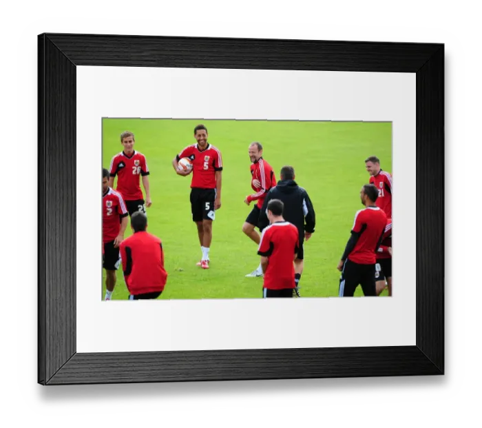 Framed Print : Bristol City Football Team in High Spirits during Pre-Season Training, Scotland Tour (July 2012) Framed Print : Bristol City Football Team in High Spirits during Pre-Season Training, Scotland Tour (July 2012)