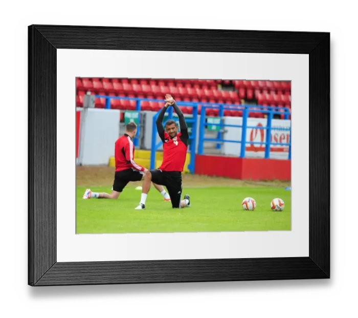 Framed Print : Bristol City Football Club: Liam Fontaine Leads Pre-Season Training, July 2012 Framed Print : Bristol City Football Club: Liam Fontaine Leads Pre-Season Training, July 2012
