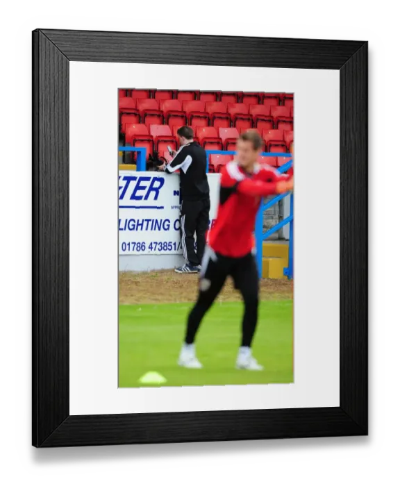 Framed Print : Bristol City FC: Football Team in Action during Pre-Season Training in Scotland, 2012 Framed Print : Bristol City FC: Football Team in Action during Pre-Season Training in Scotland, 2012