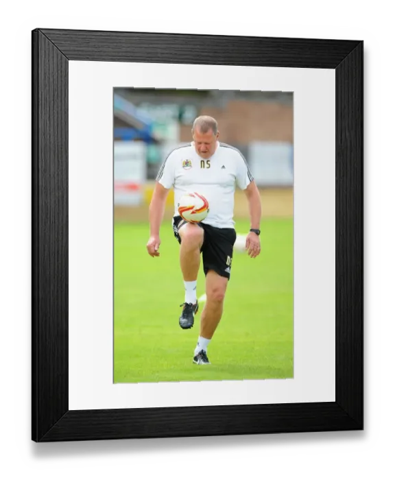 Framed Print : Bristol City Football Club: Nigel Spink Leads Goalkeeping Training during Pre-Season Scotland Tour Framed Print : Bristol City Football Club: Nigel Spink Leads Goalkeeping Training during Pre-Season Scotland Tour