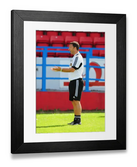 Framed Print : Derek McInnes Leads Bristol City Football Club in Pre-Season Training, July 2012 Framed Print : Derek McInnes Leads Bristol City Football Club in Pre-Season Training, July 2012