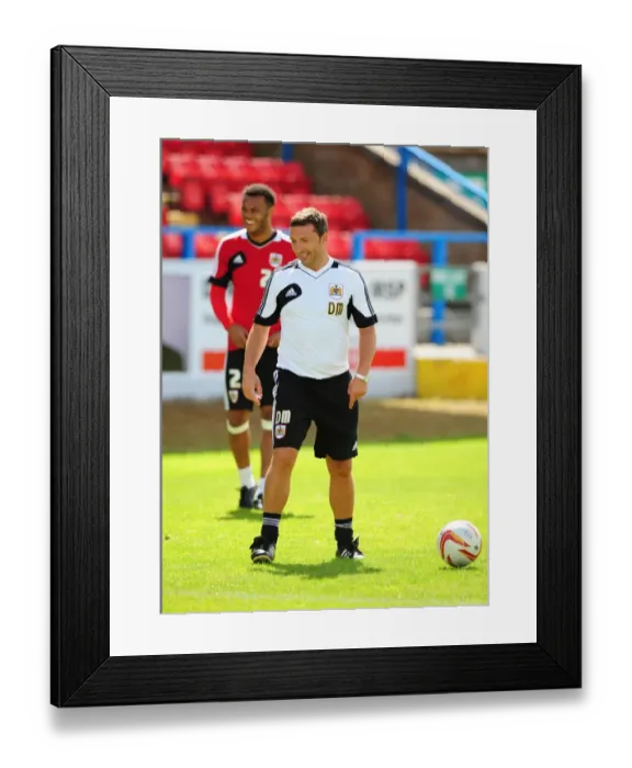 Framed Print : Derek McInnes Leads Bristol City FC in Pre-Season Training, July 2012 Framed Print : Derek McInnes Leads Bristol City FC in Pre-Season Training, July 2012