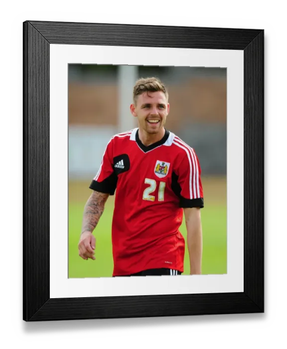 Framed Print : Bristol City's Paul Anderson in Pre-Season Training (Scotland Tour, 2012) Framed Print : Bristol City's Paul Anderson in Pre-Season Training (Scotland Tour, 2012)